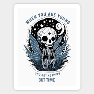 whimsical Skeleton Sticker